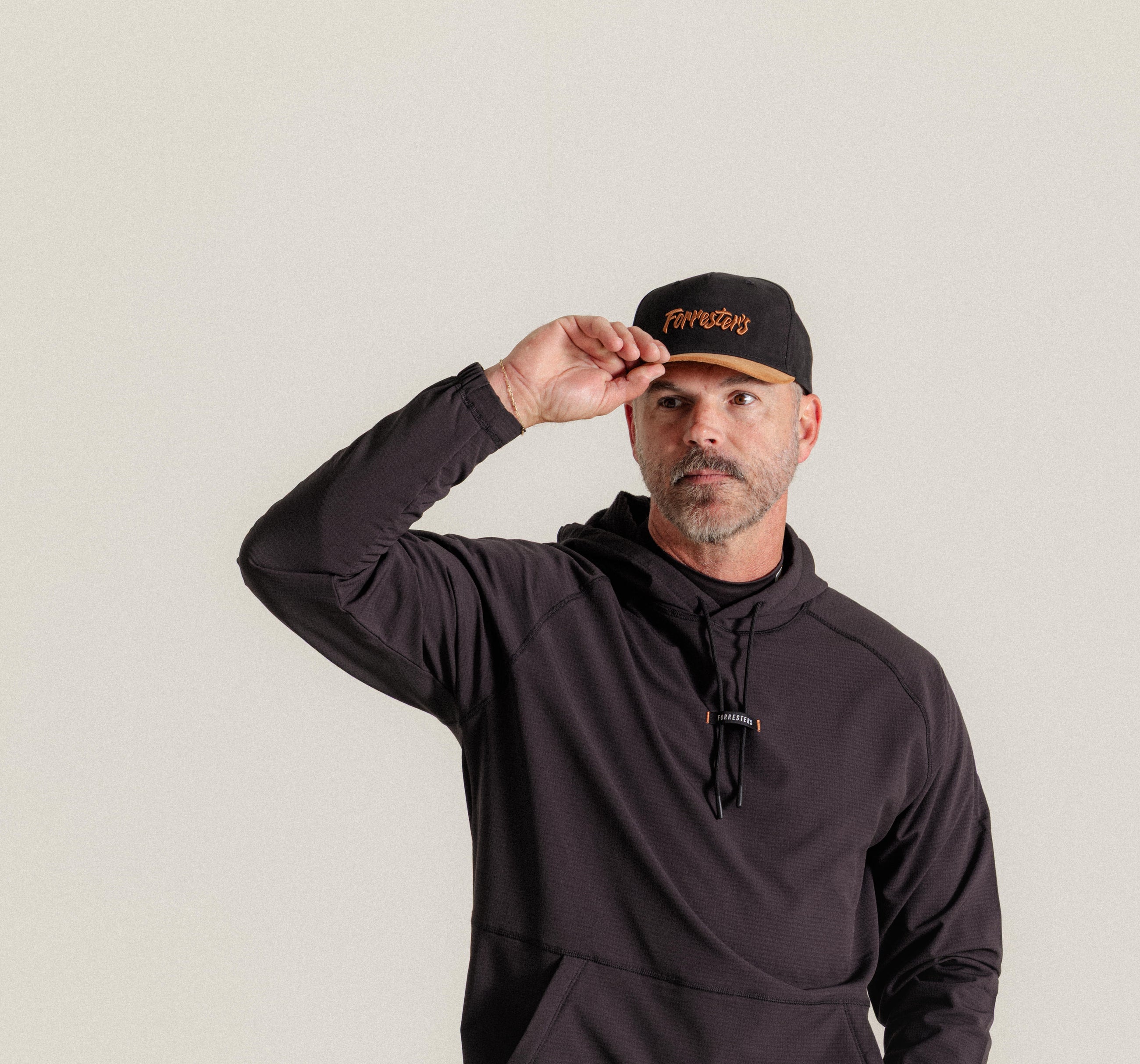 Nostalgic Snapback - Black/Sienna