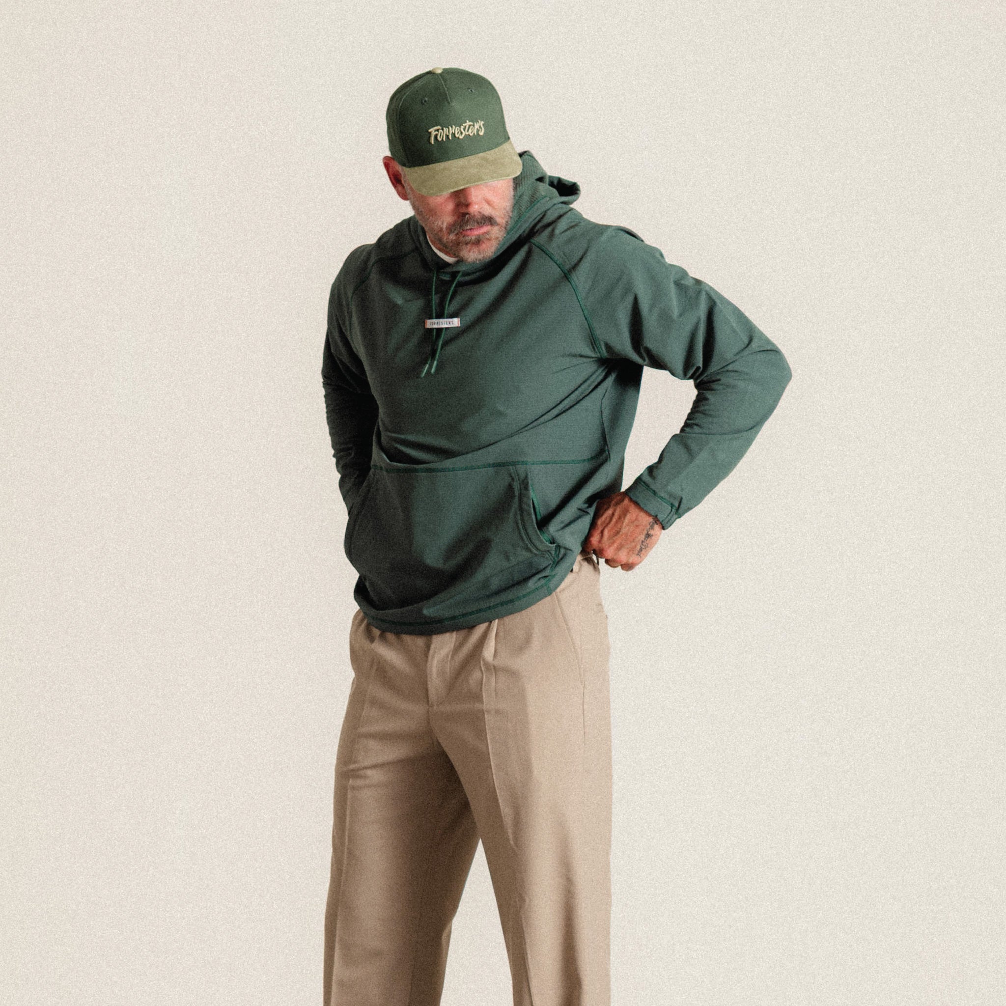 Nostalgic Snapback - Dark Green/Moss