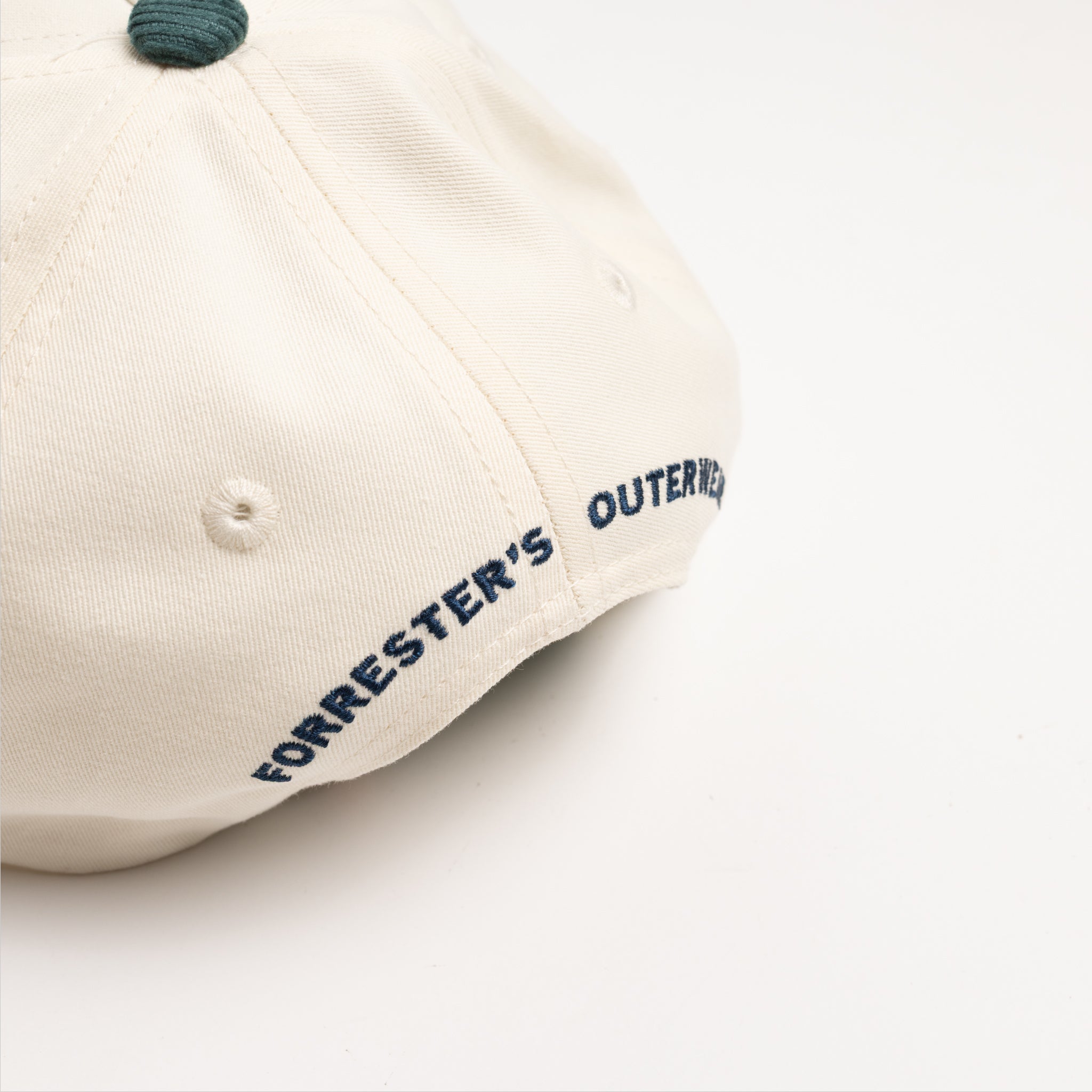 Monotype F Snapback - Bone White/North Sea