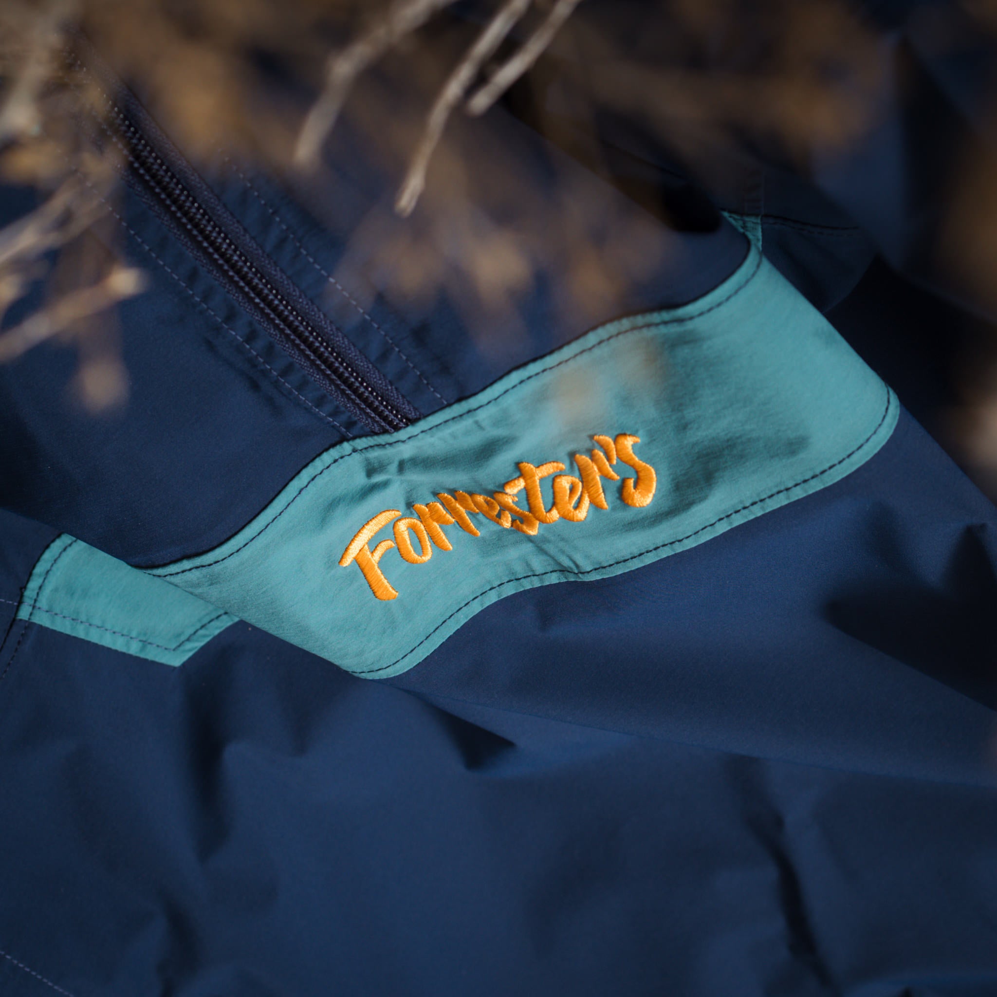 Packable Rain Jacket - Pageant Blue/North Sea