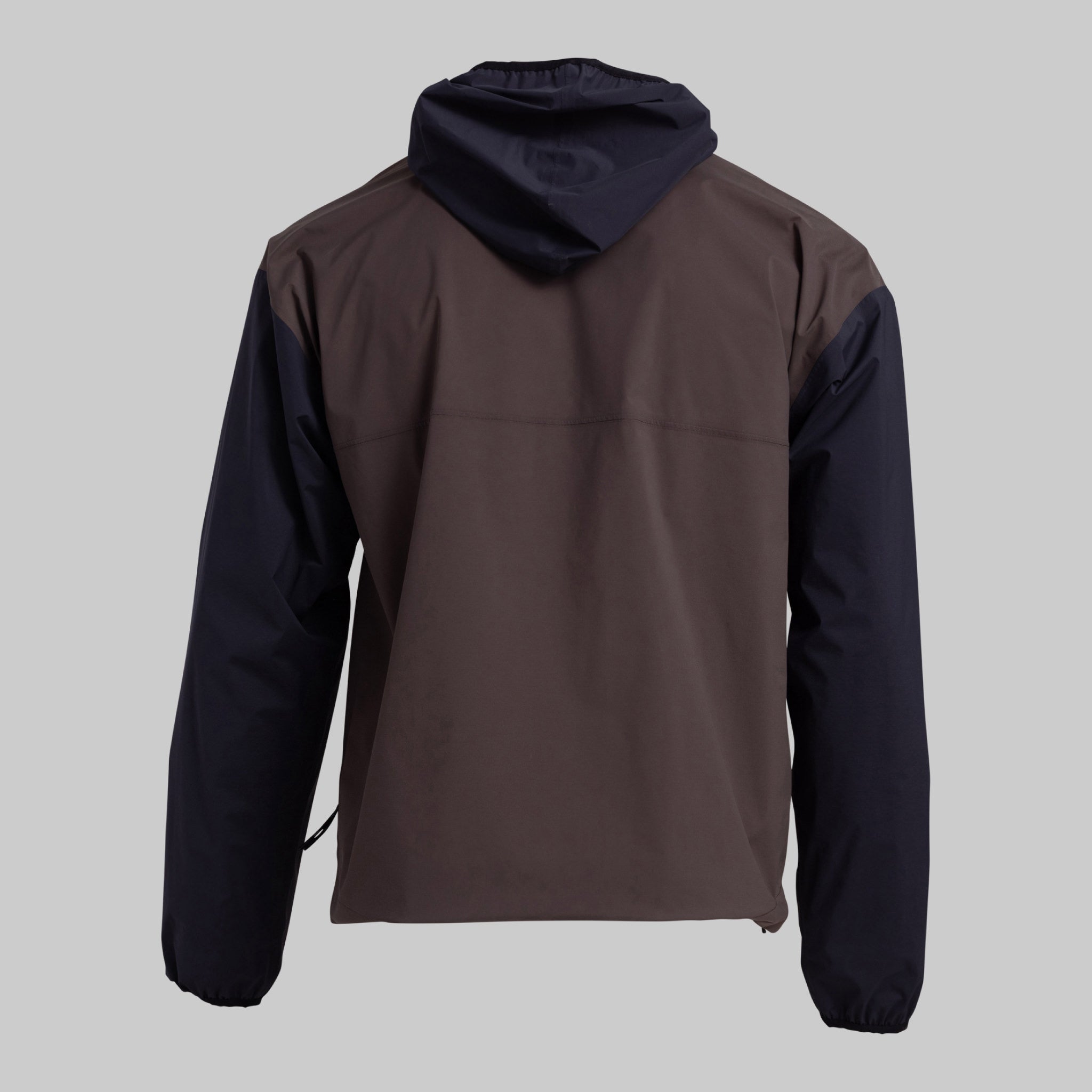 Packable Rain Jacket - Timber Brown/Jet Black