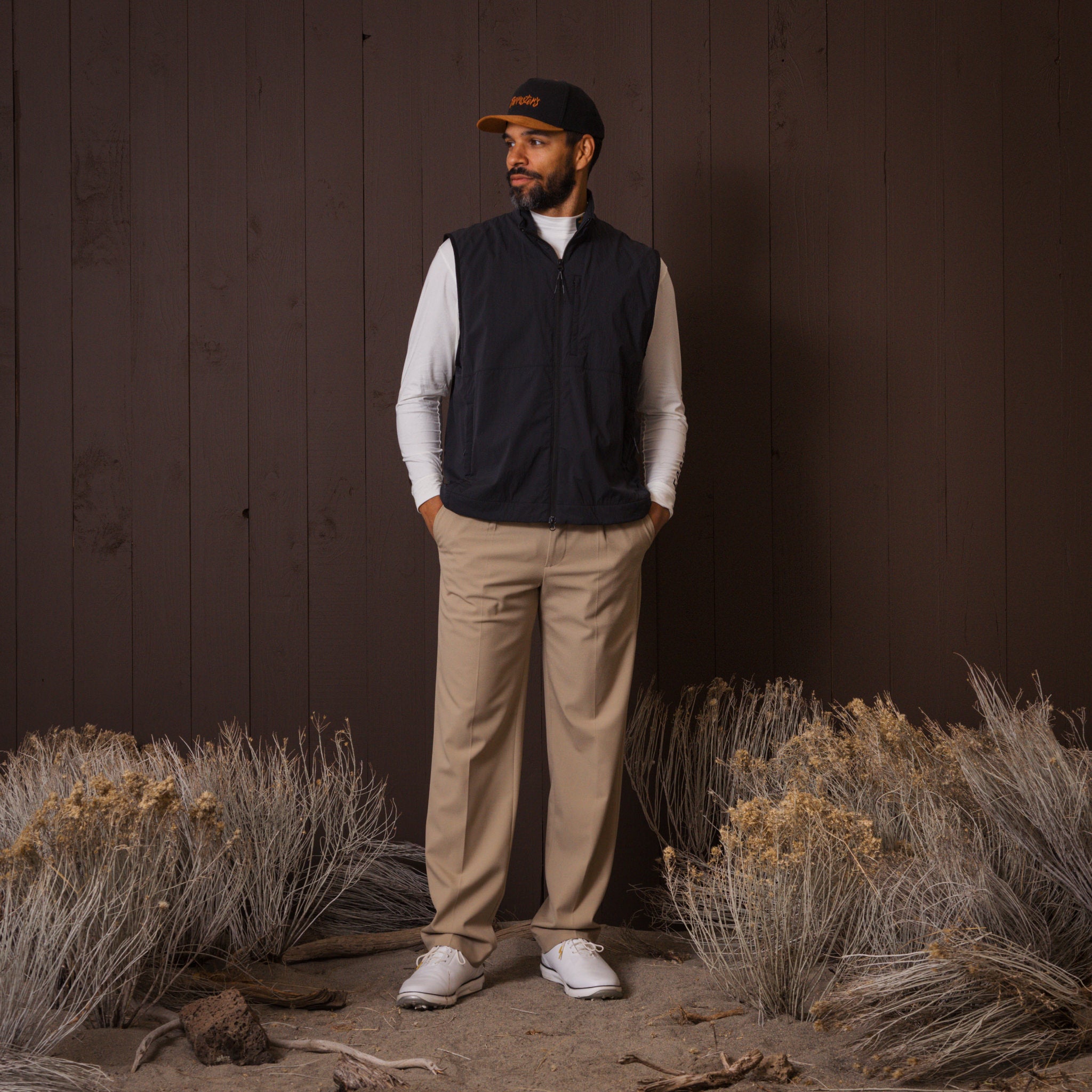 Windblocker Vest - Jet Black