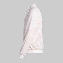 French Terry Quarter Zip - Bone White