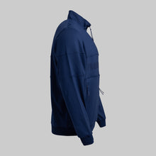 French Terry Quarter Zip - Pageant Blue