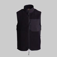 Fleece Vest - Jet Black