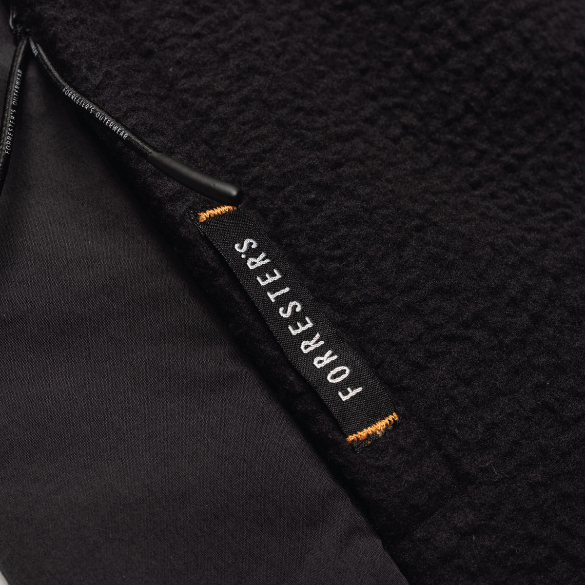 Fleece Vest - Jet Black