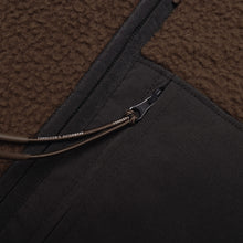 Fleece Vest - Timber Brown/Jet Black