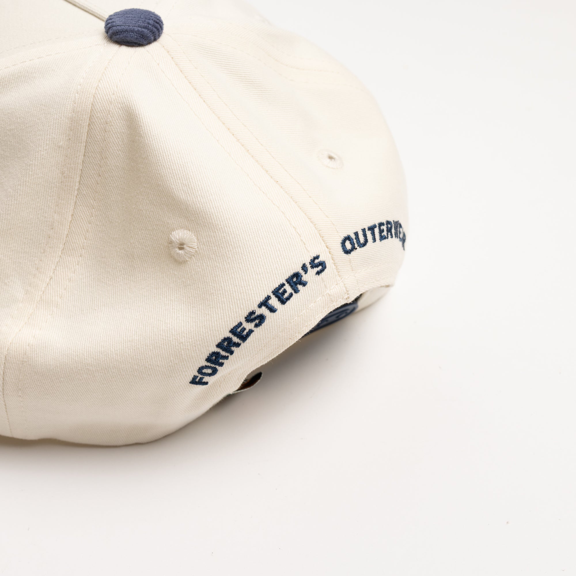 Monotype F Snapback - Bone White/Dutch Blue