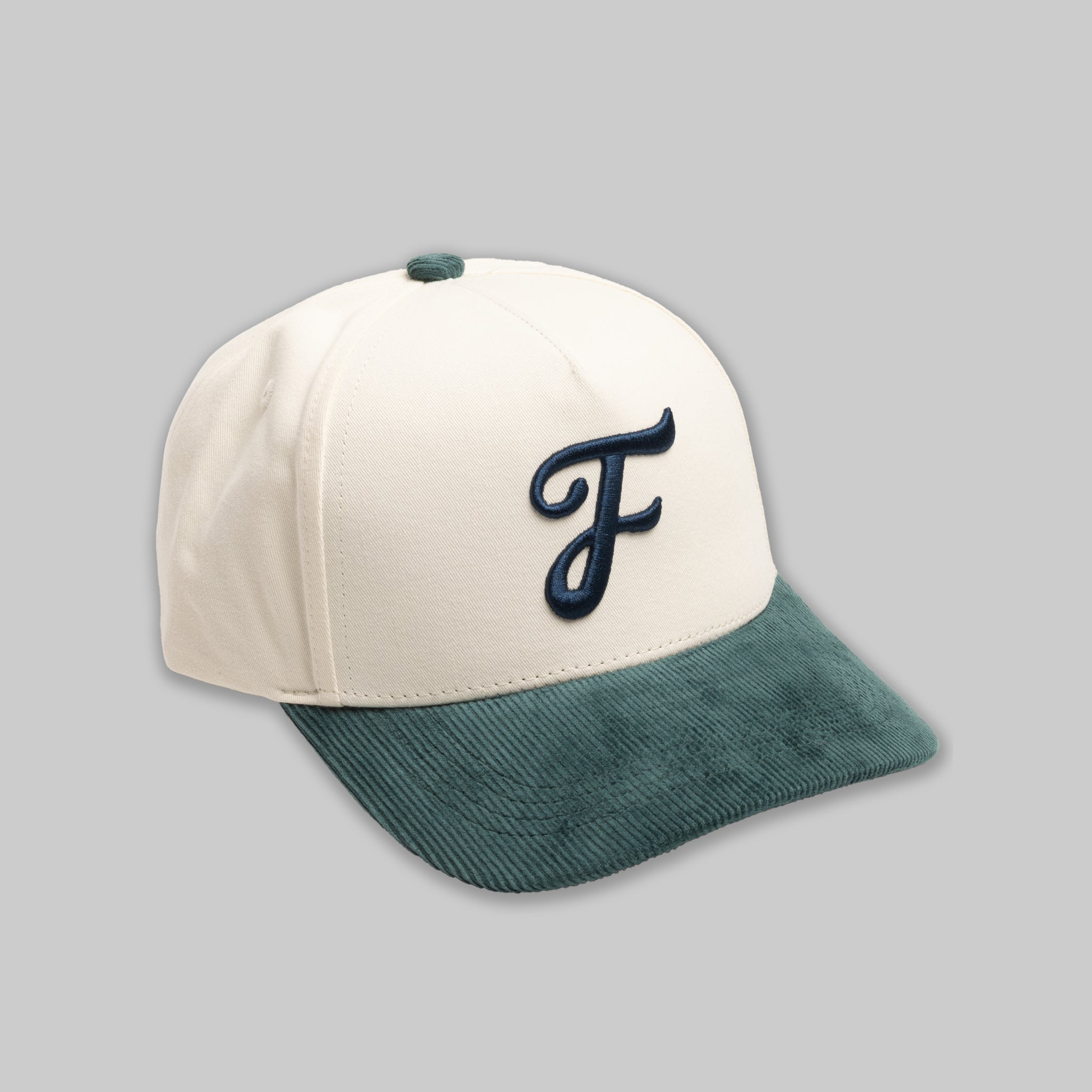 Monotype F Snapback - Bone White/North Sea