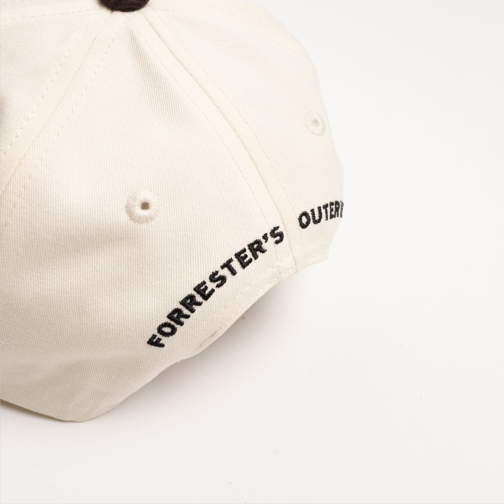 Monotype F Snapback - Bone White/Timber Brown