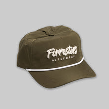 Script Forresters Rope Snapback - Loden Green