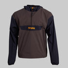 Packable Rain Jacket - Timber Brown/Jet Black