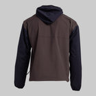 Packable Rain Jacket - Timber Brown/Jet Black