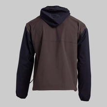 Packable Rain Jacket - Timber Brown/Jet Black