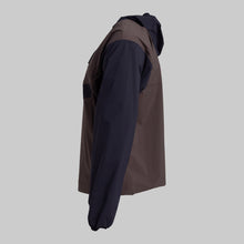 Packable Rain Jacket - Timber Brown/Jet Black