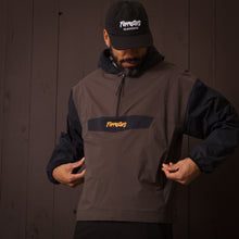 Packable Rain Jacket - Timber Brown/Jet Black