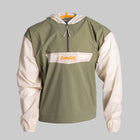 Packable Rain Jacket - Loden Green/Bone