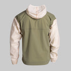 Packable Rain Jacket - Loden Green/Bone