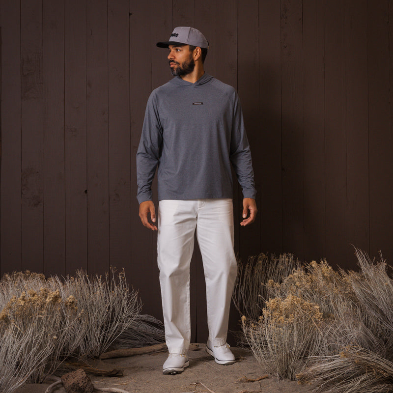 Lightweight Range Hoodie - Heather Charcoal