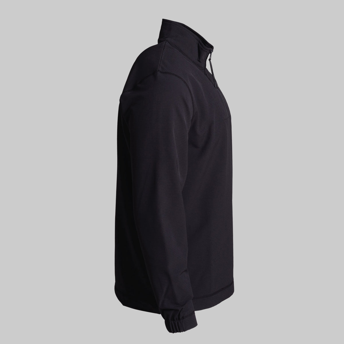 Range Quarter Zip - Jet Black