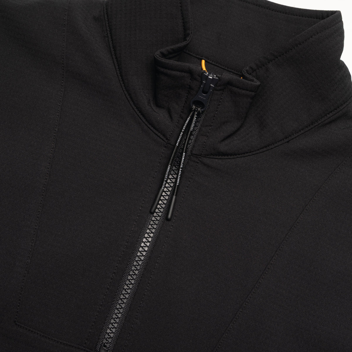 Range Quarter Zip - Jet Black