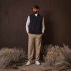 Windblocker Vest - Jet Black