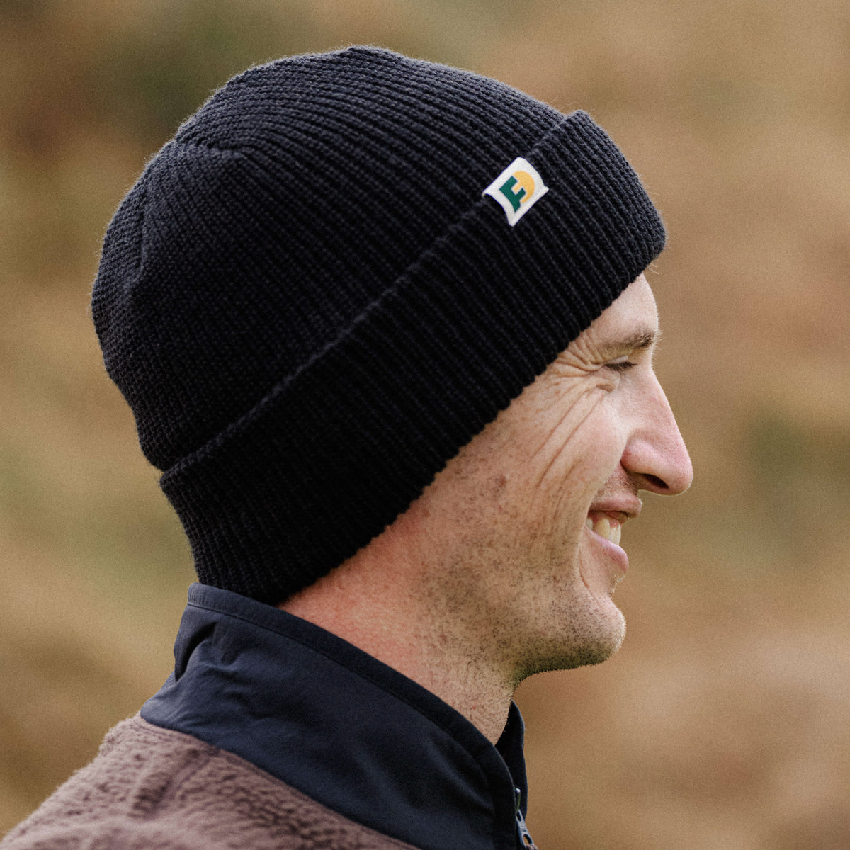 Wool Beanie - Black