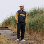 Packable Rain Jacket - Jet Black/Wheat