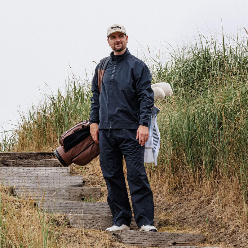Weather Proof FZ Rain Jacket - Jet Black