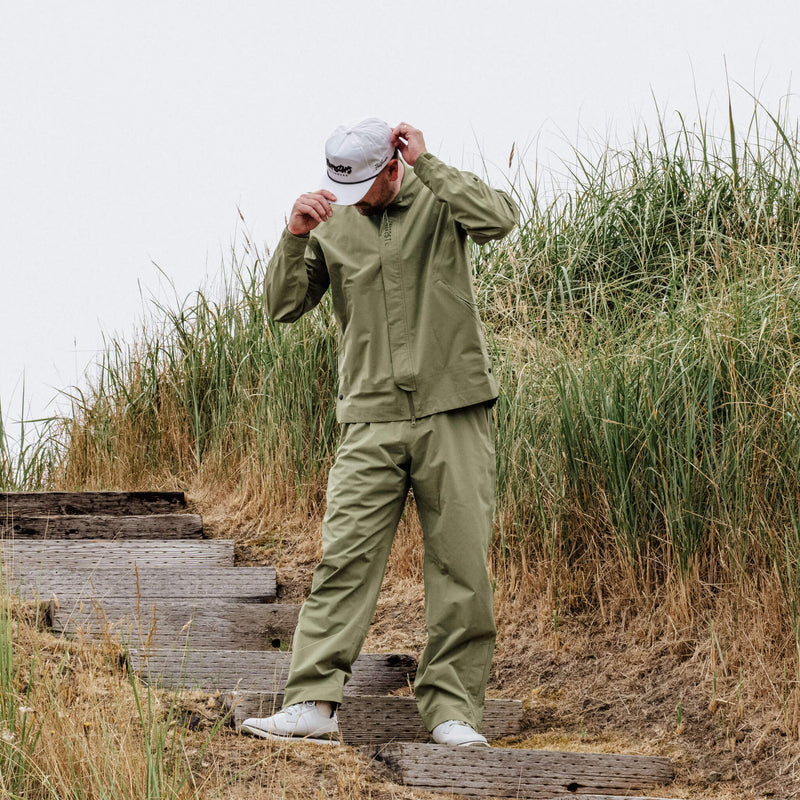 Weather Proof FZ Rain Jacket - Loden Green