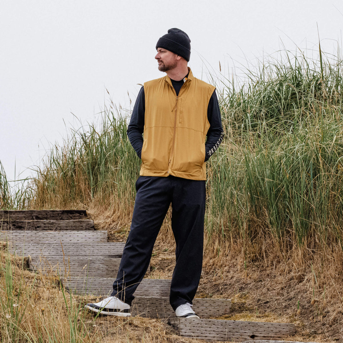 Windblocker Vest - Wheat