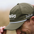 Script Forresters Rope Snapback - Loden Green