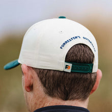 Monotype F Snapback - Bone White/North Sea