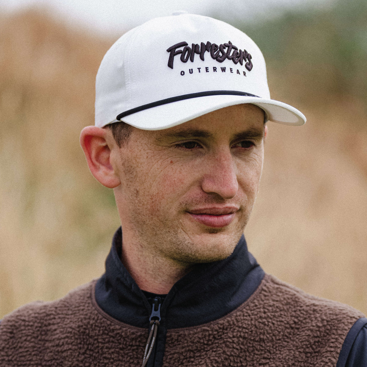 Script Forrester's Rope Snapback - White